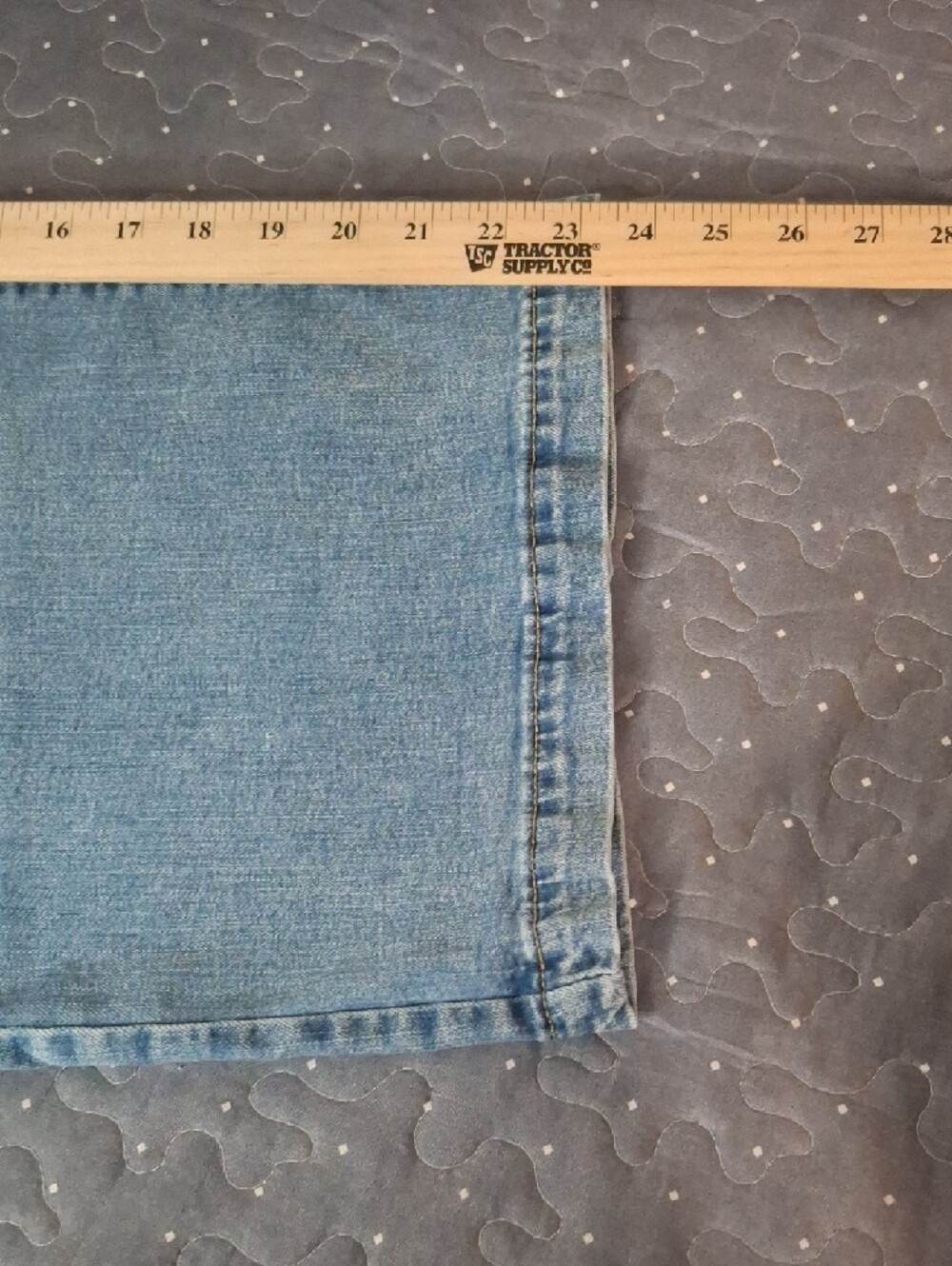 Lane Bryant Flex Magic Waistband Mid Rise Wide Leg Crop Jeans size 18 - Picture 6 of 6